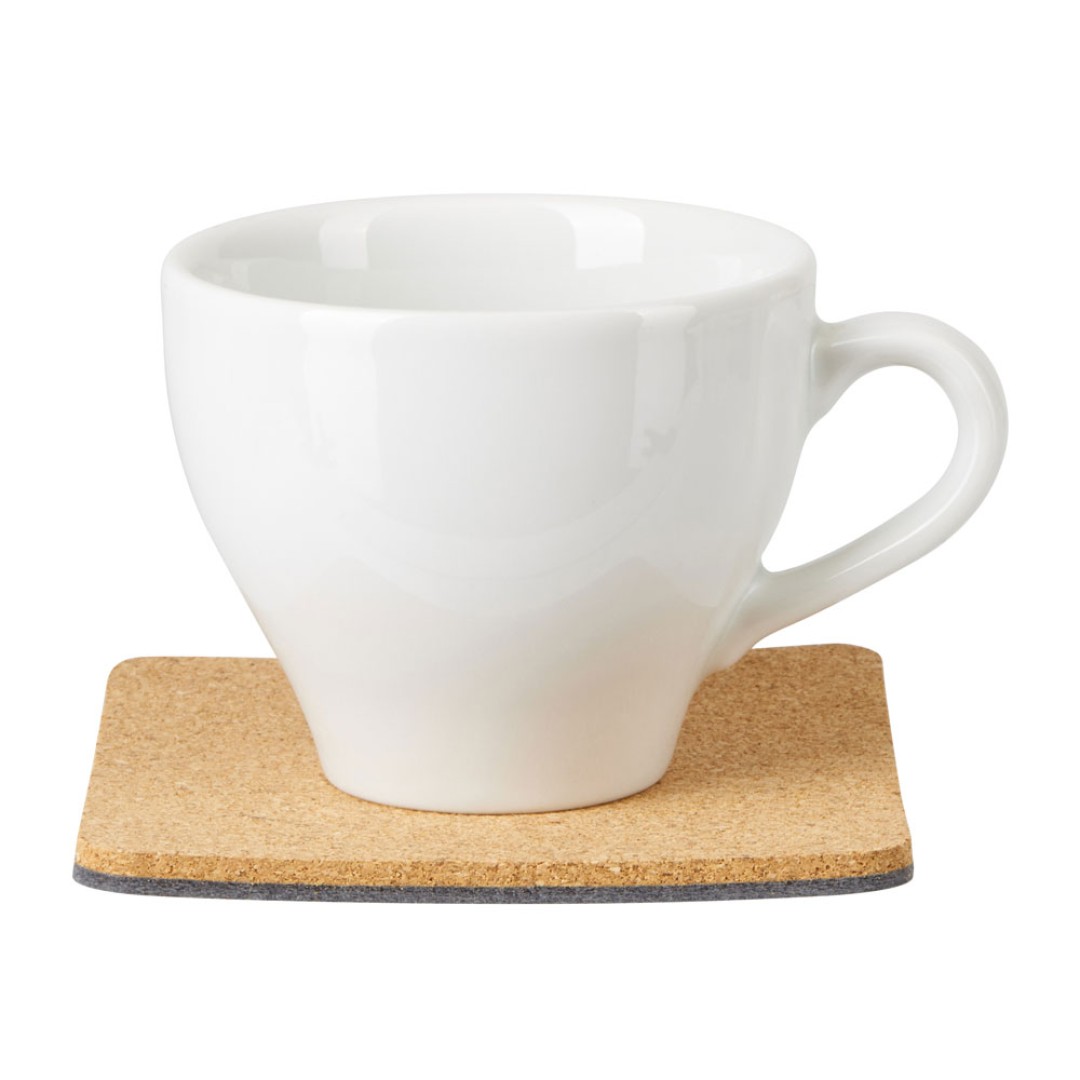 Набор костеров из пробки с фетром "Grit"