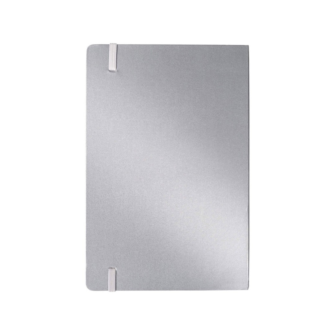 Блокнот классический офисный "Juan" А5, серебристый