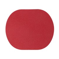 ПАТЧ ОВАЛ nubuk (красный) 6,0 х 5,0 см