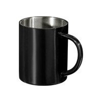 Стальная кружка с двойными стенками "Altai", черный