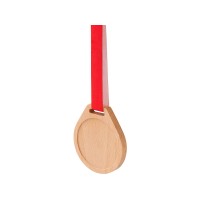 Медаль из бука "Round", круг