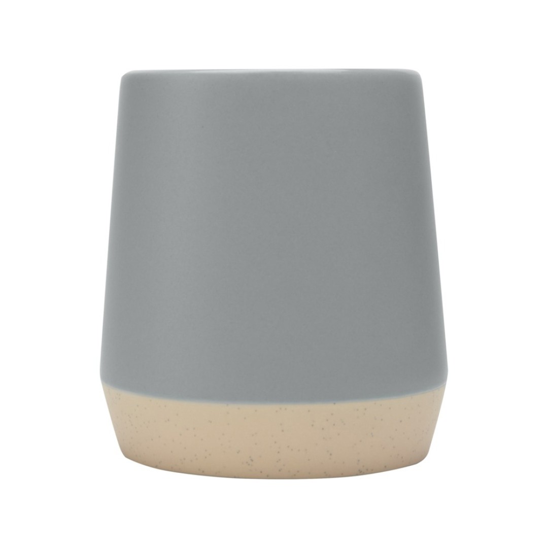 Dolce керамическая кружка объемом 300 мл с матовой отделкой, серый