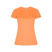 Футболка "Imola" женская, неоновый оранжевый