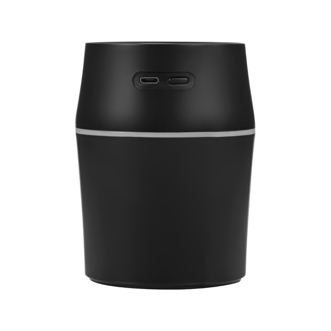 USB Увлажнитель воздуха с подсветкой «Steam», черный