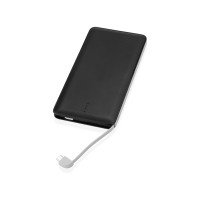 Портативное зарядное устройство "Стор", 10000 mAh, черный