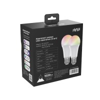 Набор из двух лампочек «IoT CLED M1 RGB», E27, белый