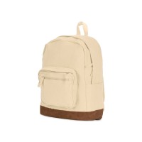 Рюкзак Shammy с эко-замшей для ноутбука 15", молочный