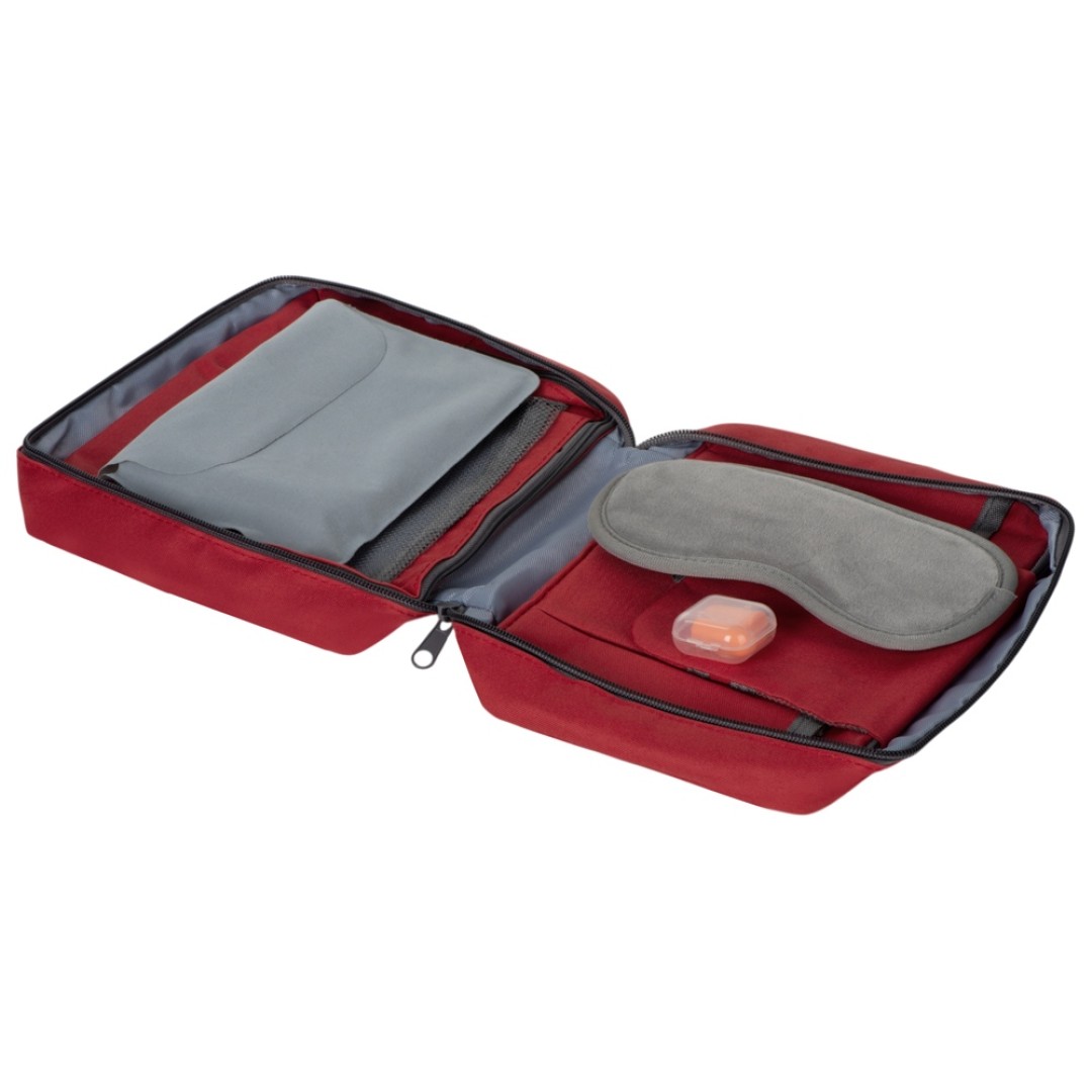 Набор для путешествий "Comfy Flight", красный