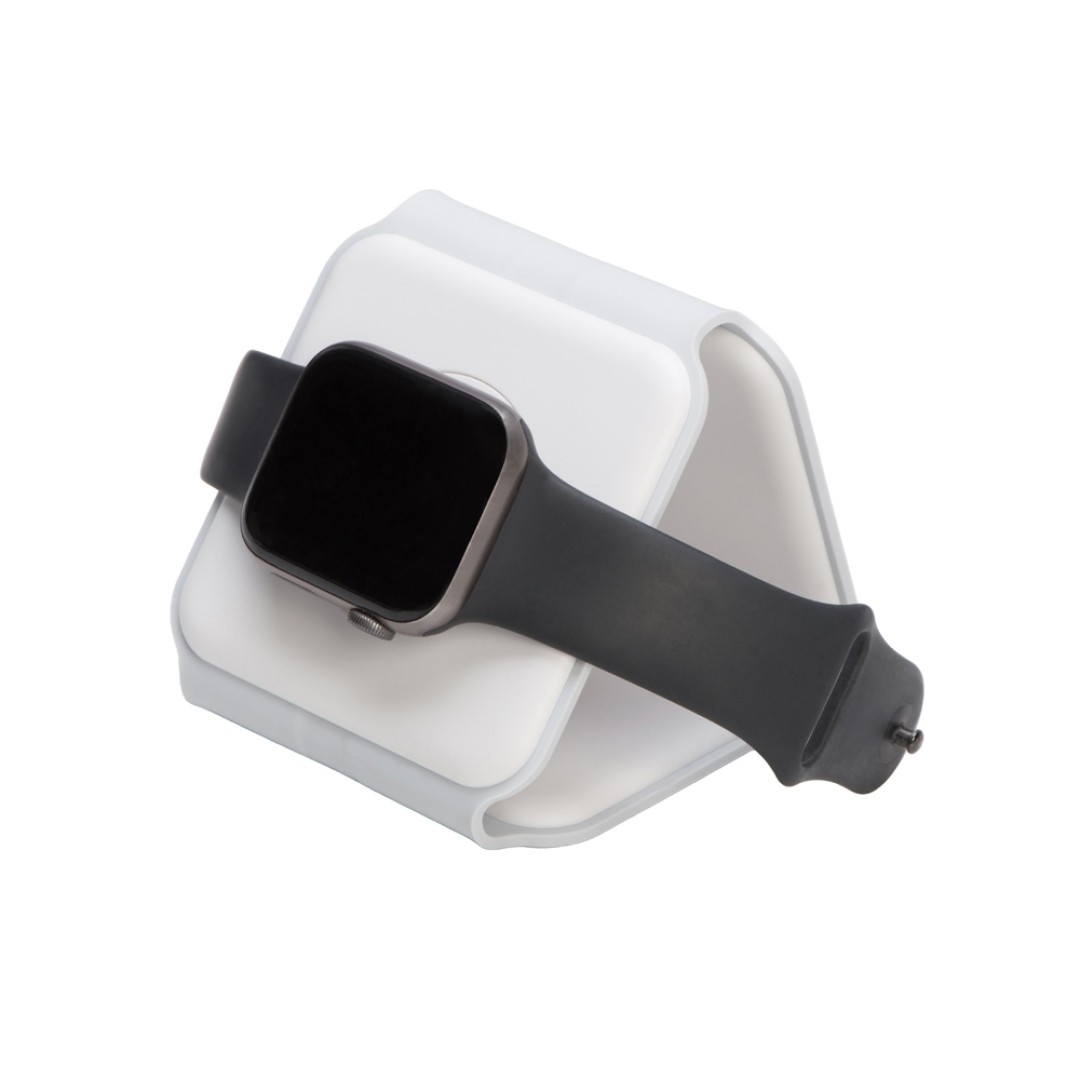 Беспроводное зарядное устройство 3-в-1 «Road», 15 Вт, белый