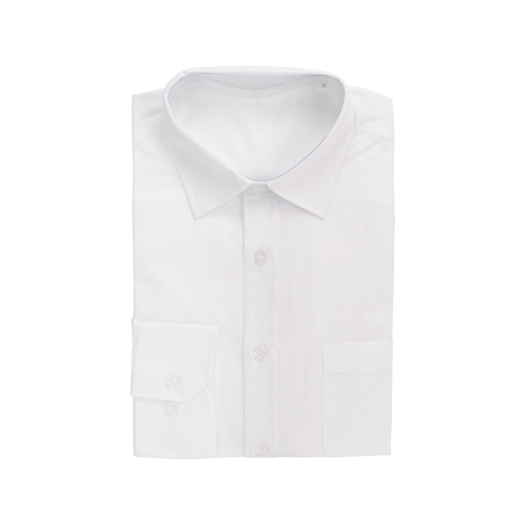 Рубашка Houston мужская с длинным рукавом, белый