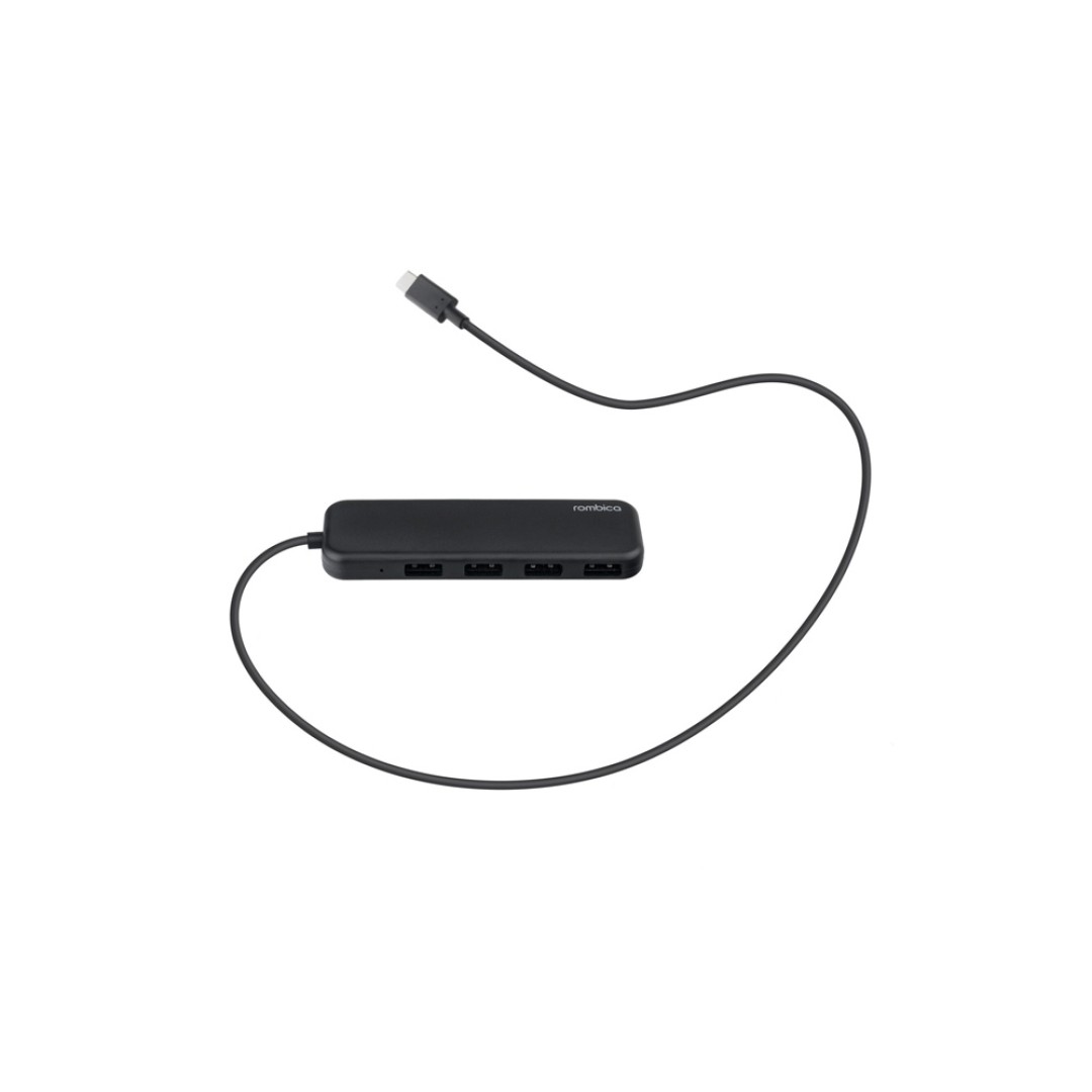 Rombica Type-C Hub, черный (Р)