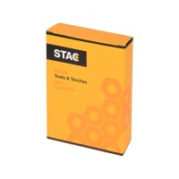 Набор инструментов 18 предметов, черный/серебристый (P)