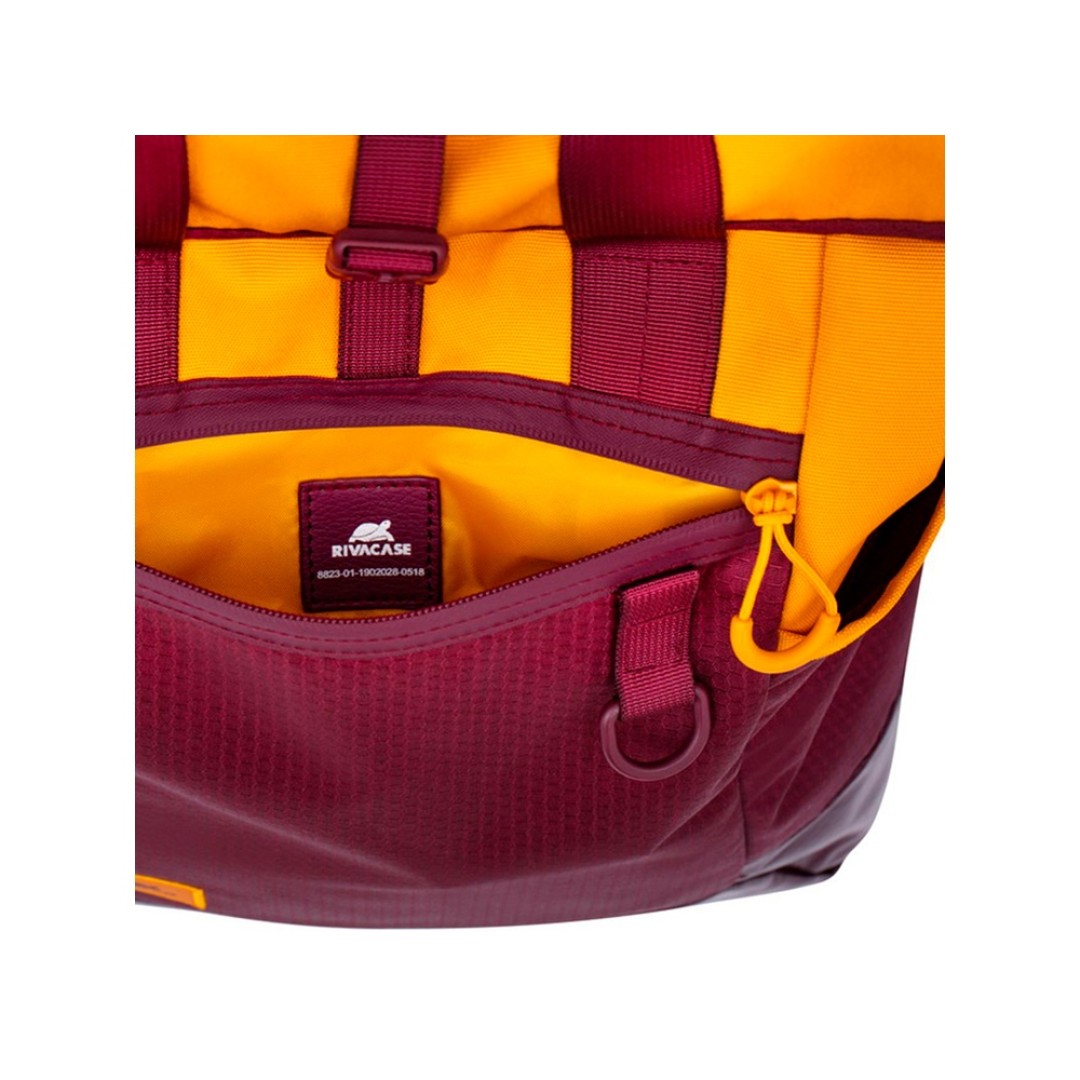 RIVACASE 5321 burgundy red рюкзак для ноутбука 15.6", 25л / 6