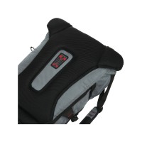 Рюкзак TORBER DRIVE с отделением для ноутбука 15", серый/красный, полиэстер 1680D, 36x17x50 см, 30 л