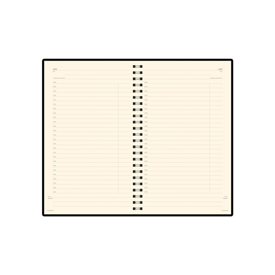 Ежедневник А5 недатированный «Milano», темно-синий