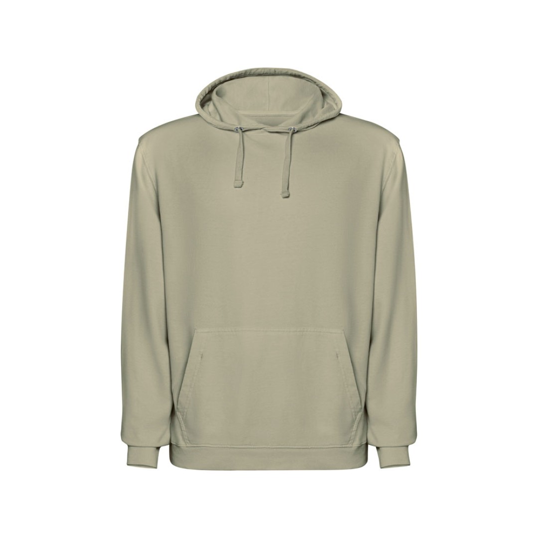 Толстовка с капюшоном «KENIA» унисекс, светлый хаки выстиранный