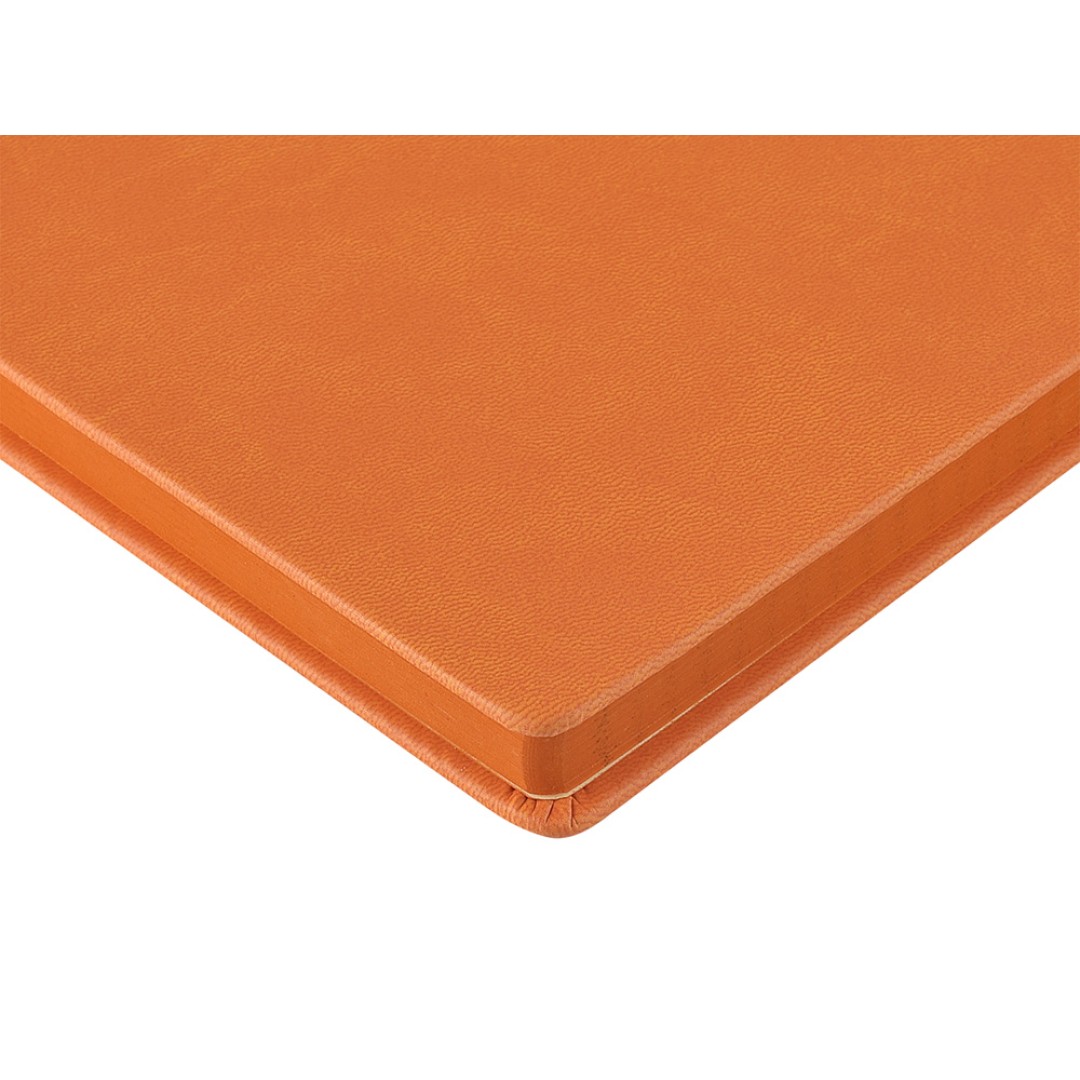 Ежедневник А5 "Megapolis Color New" soft-touch, оранжевый