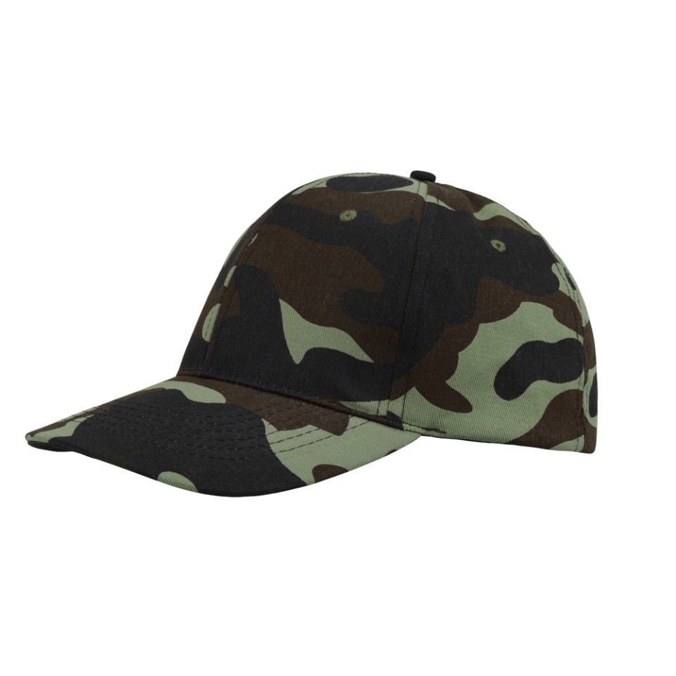 Бейсболка "Camo" 6-ти панельная