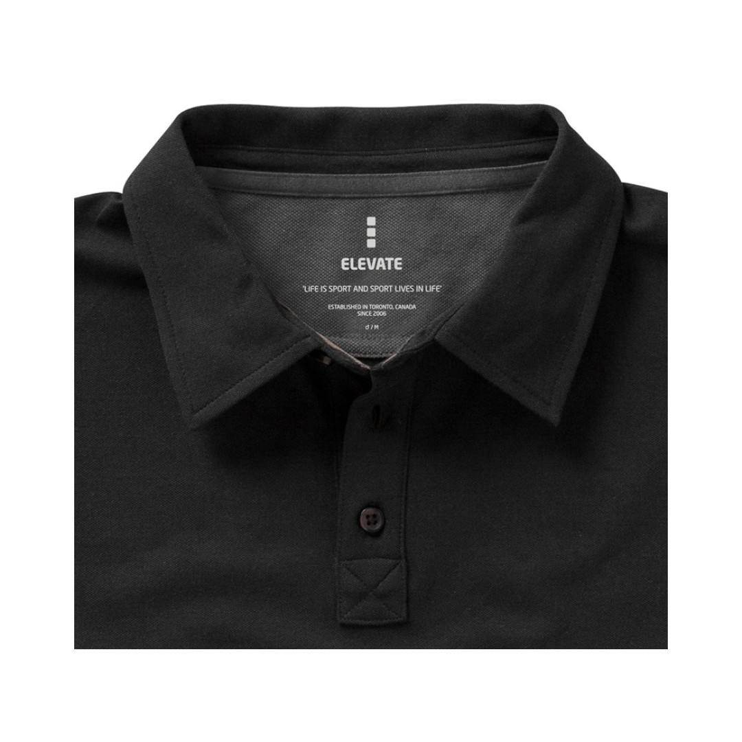 Рубашка поло "Markham" мужская, черный/антрацит