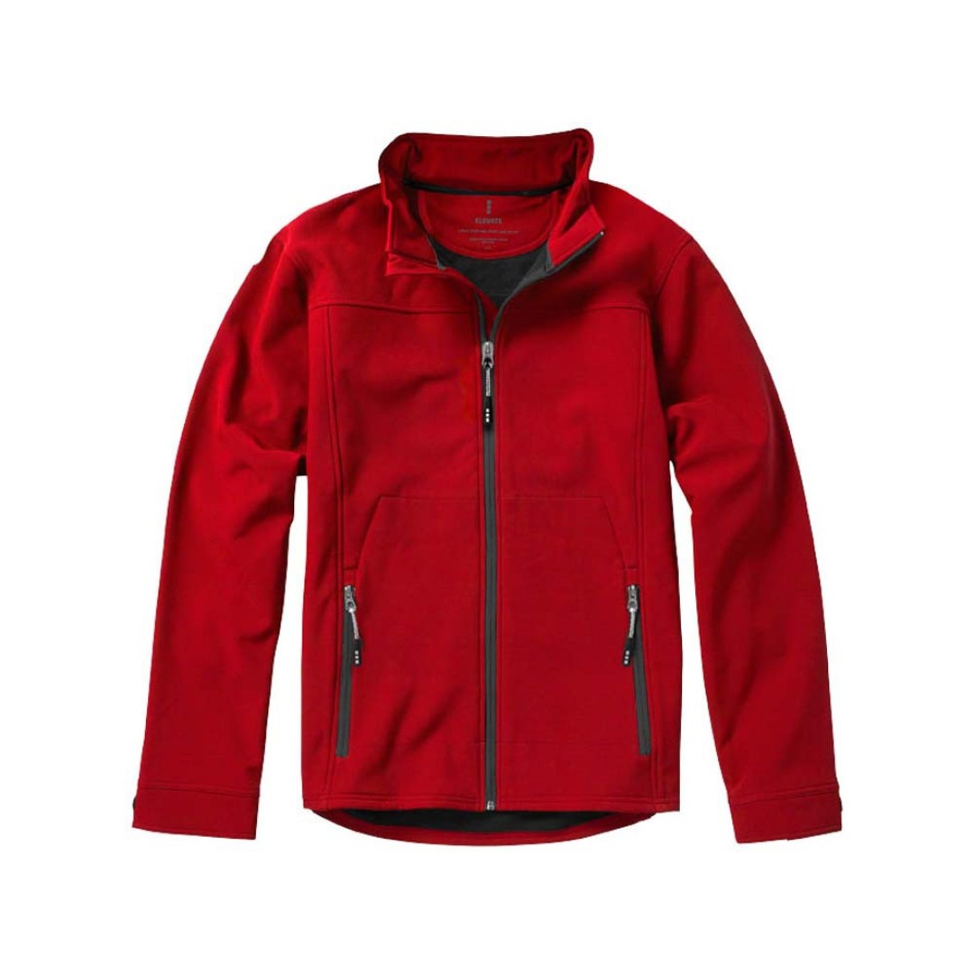 Куртка софтшел "Langley" мужская, красный