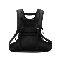 Рюкзак TORBER Mobi, черный, полиэстер 900D с PU покрытием, 45 х 32 х 20 см