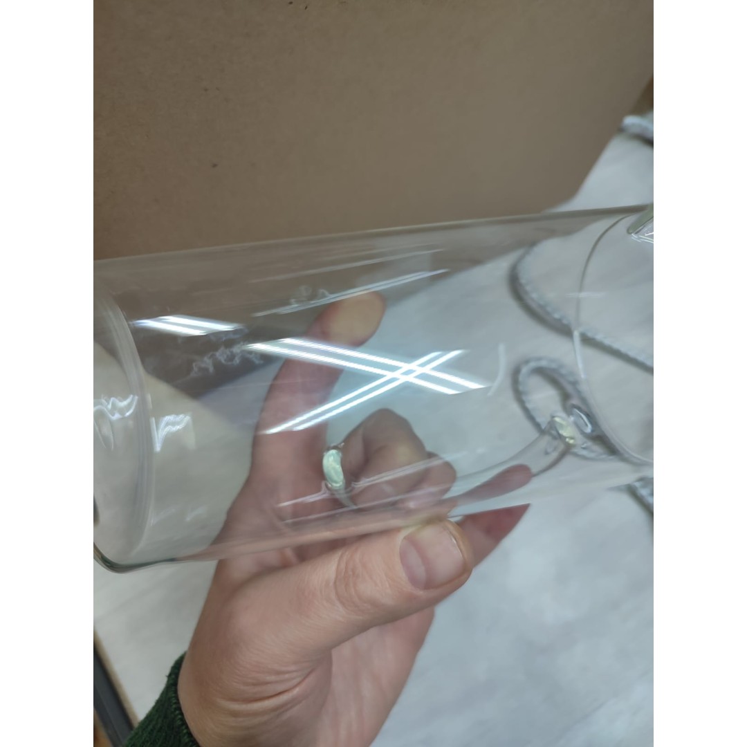 Стеклянный заварочный чайник "Gunfu", 600 мл (Р)