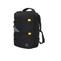 Сумка-планшет TORBER, черный/серый, полиэстер M2, 22 x 9 x 29 см