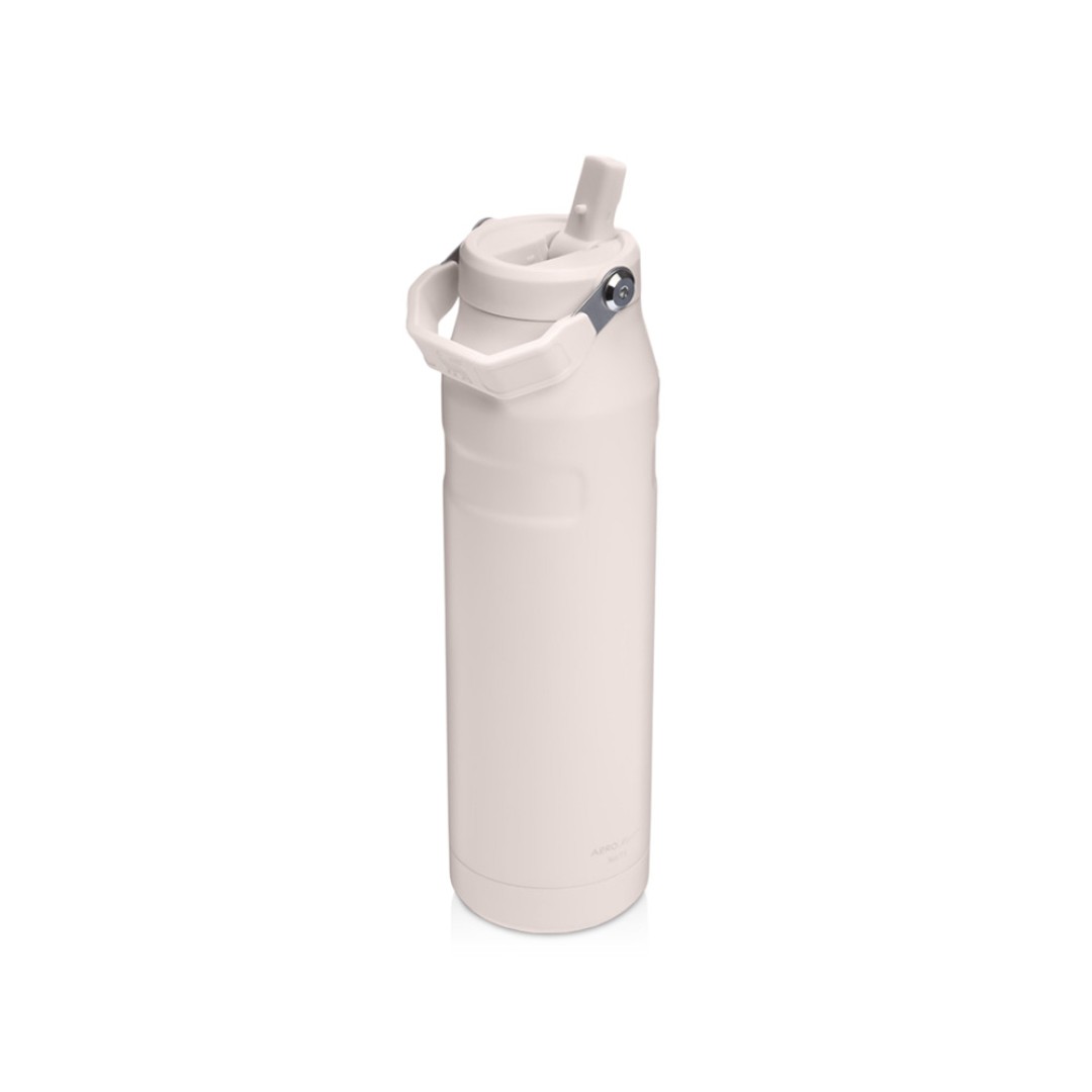 Бутылка для воды объемом 1,06 литра с откидной трубочкой Stanley IceFlow™ 2.0 - Light pink