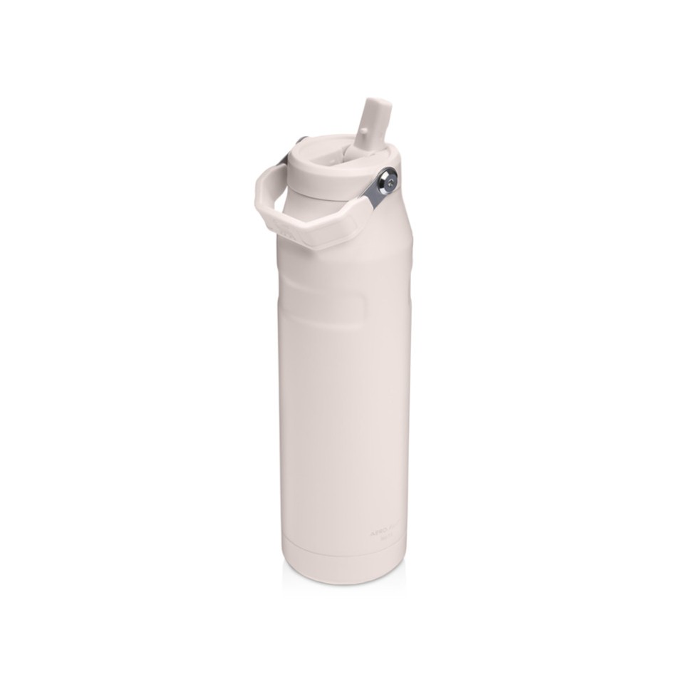 Бутылка для воды объемом 1,06 литра с откидной трубочкой Stanley IceFlow™ 2.0 - Light pink