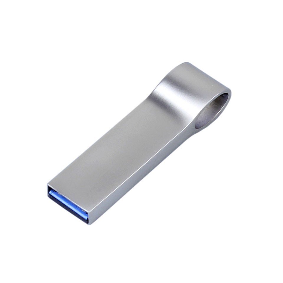 USB 3.0-флешка на 32 Гб с мини чипом, компактный дизайн, боковое отверстие для цепочки