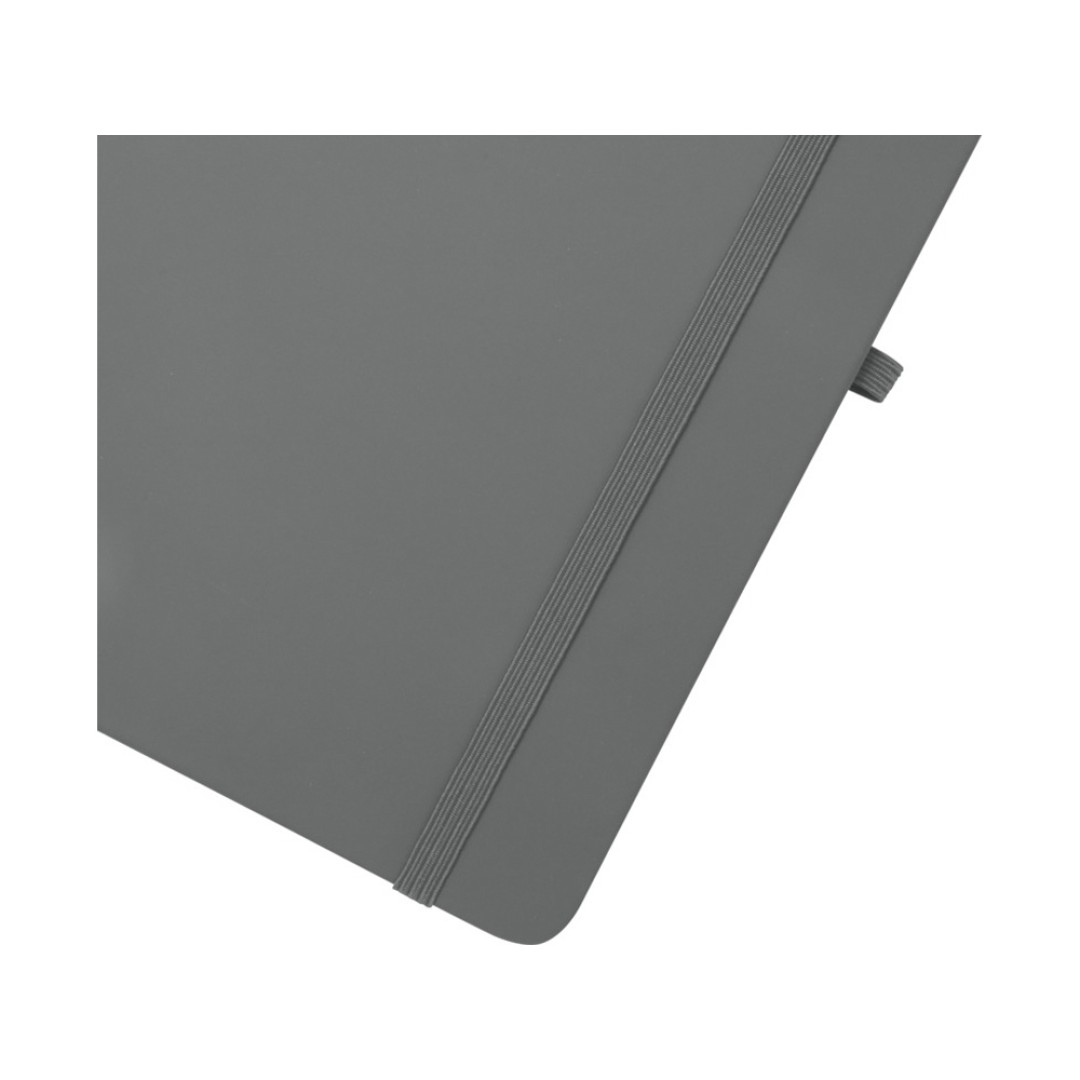 Nexus блокнот формата А5 в твердой обложке с ручкой и карандашом - Серый