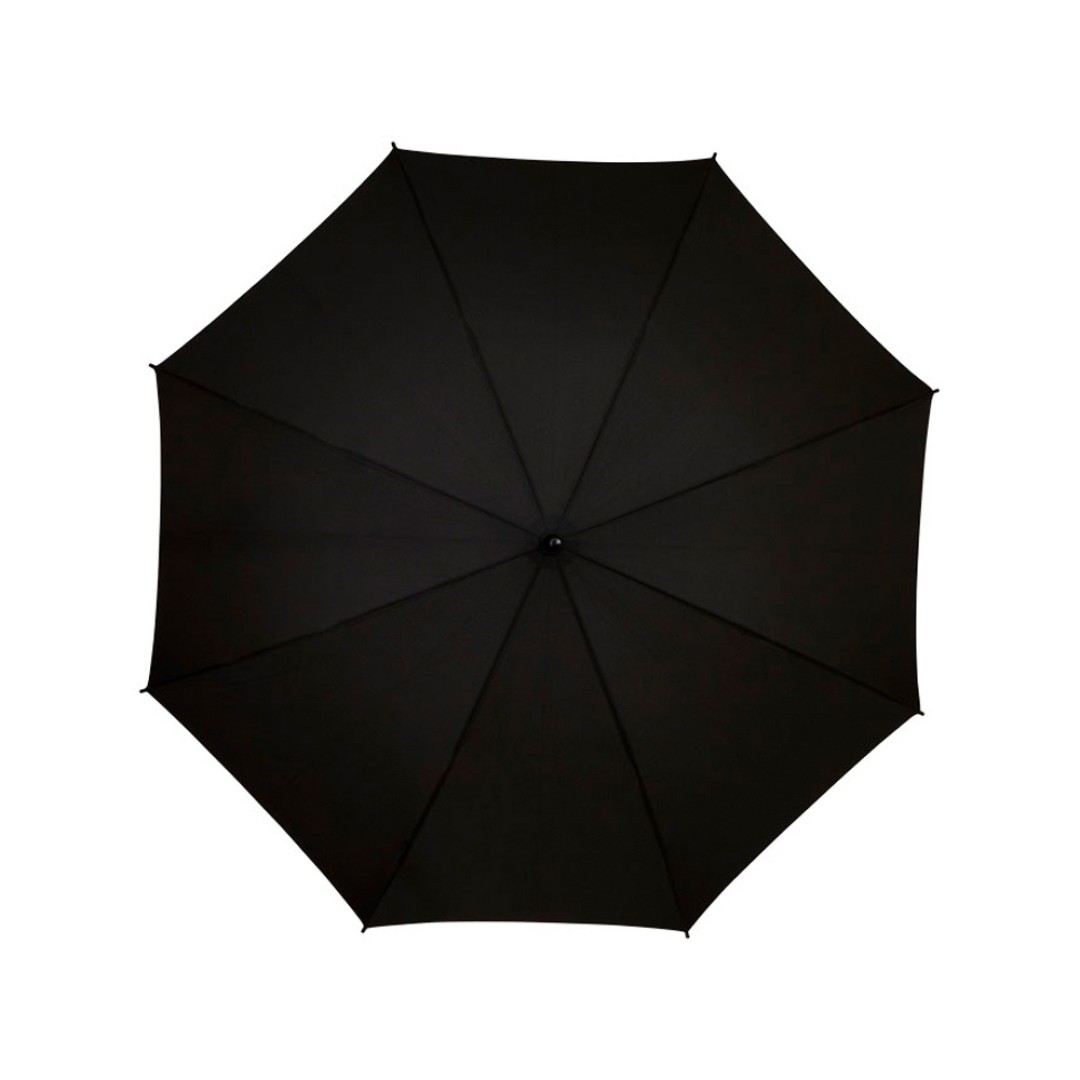 Зонт-трость "Spark" полуавтомат 23", черный/оранжевый