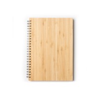 Набор GALA: блокнот А5, ручка шариковая, бамбук, бежевый