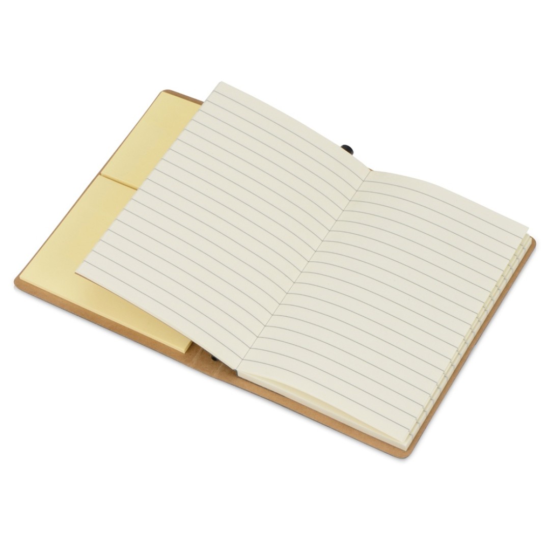 Набор стикеров А6 "Write and stick" с ручкой и блокнотом, черный (Р)