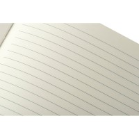 Блокнот "Wispy 2.0", гибкая обложка A5, 64 листа в линейку, черный