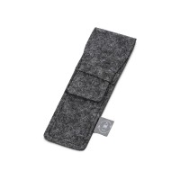 Футляр для ручек из RPET-фетра "Felt", серый