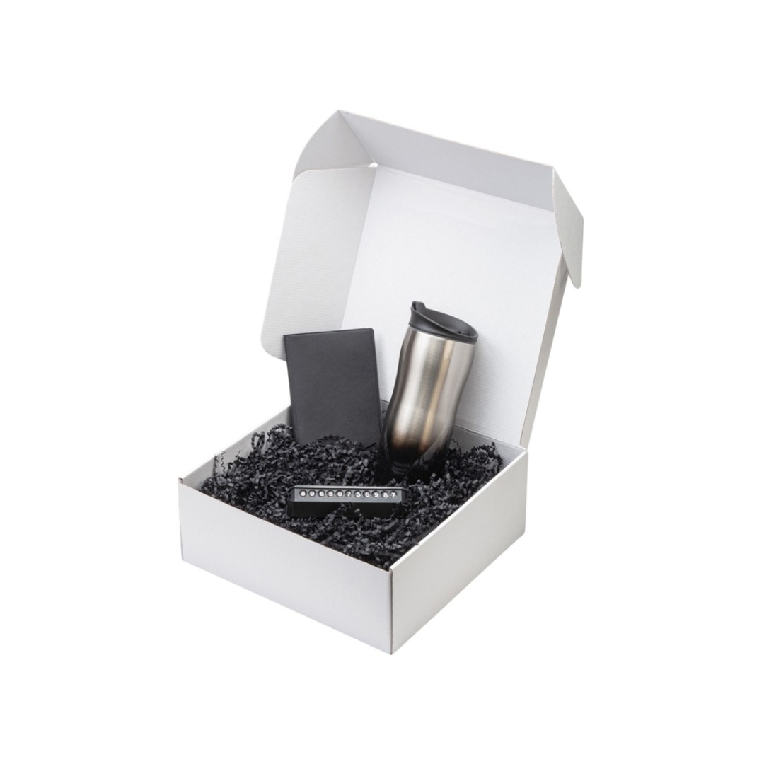 Подарочный набор  «Vice» с термокружкой, парковочной визиткой и обложкой для документов