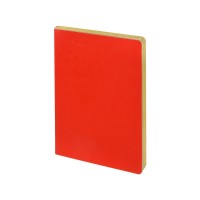Ежедневник недатированный А5 "Megapolis Nebraska Flex", красный с золотым обрезом (Р)