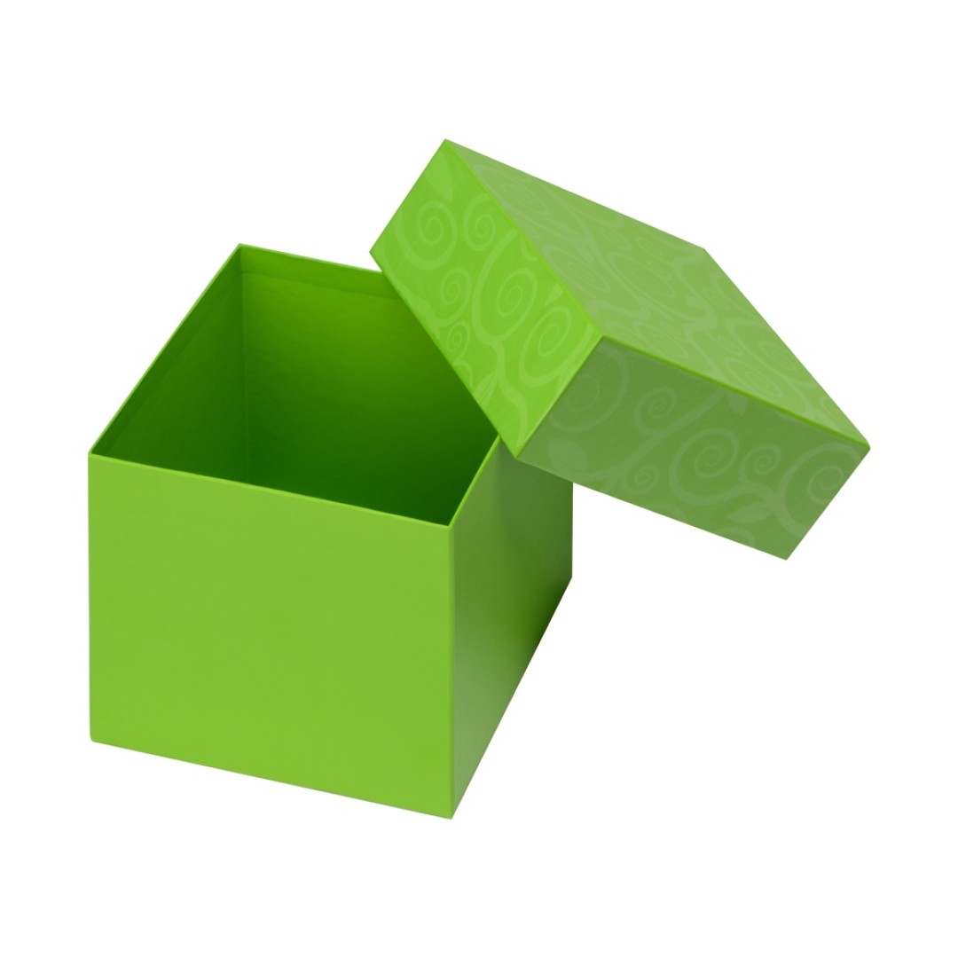 Подарочная коробка "Древо жизни", зеленое яблоко