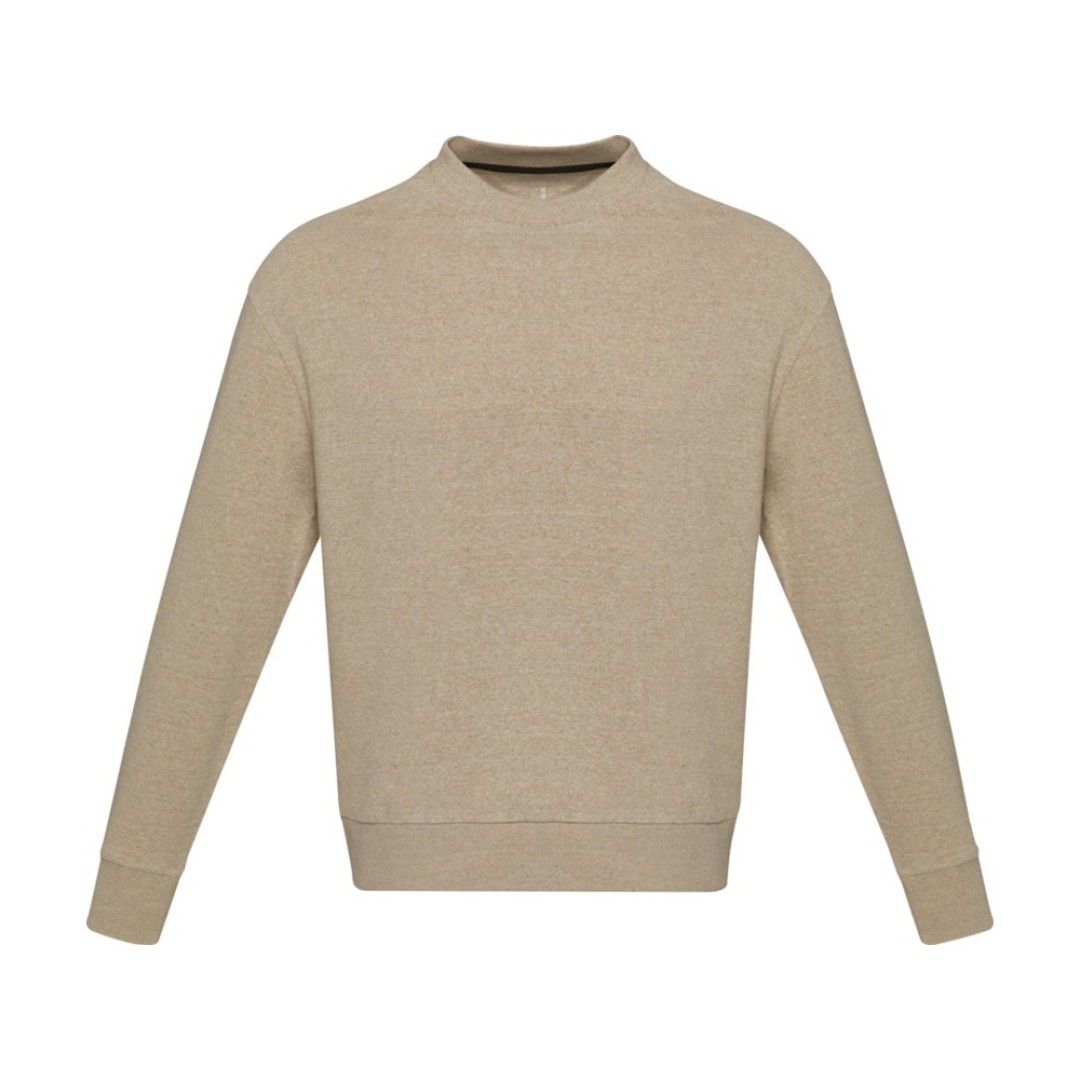 Jet унисекс Aware™ свитер с круглым вырезом из переработанных материалов - Oatmeal