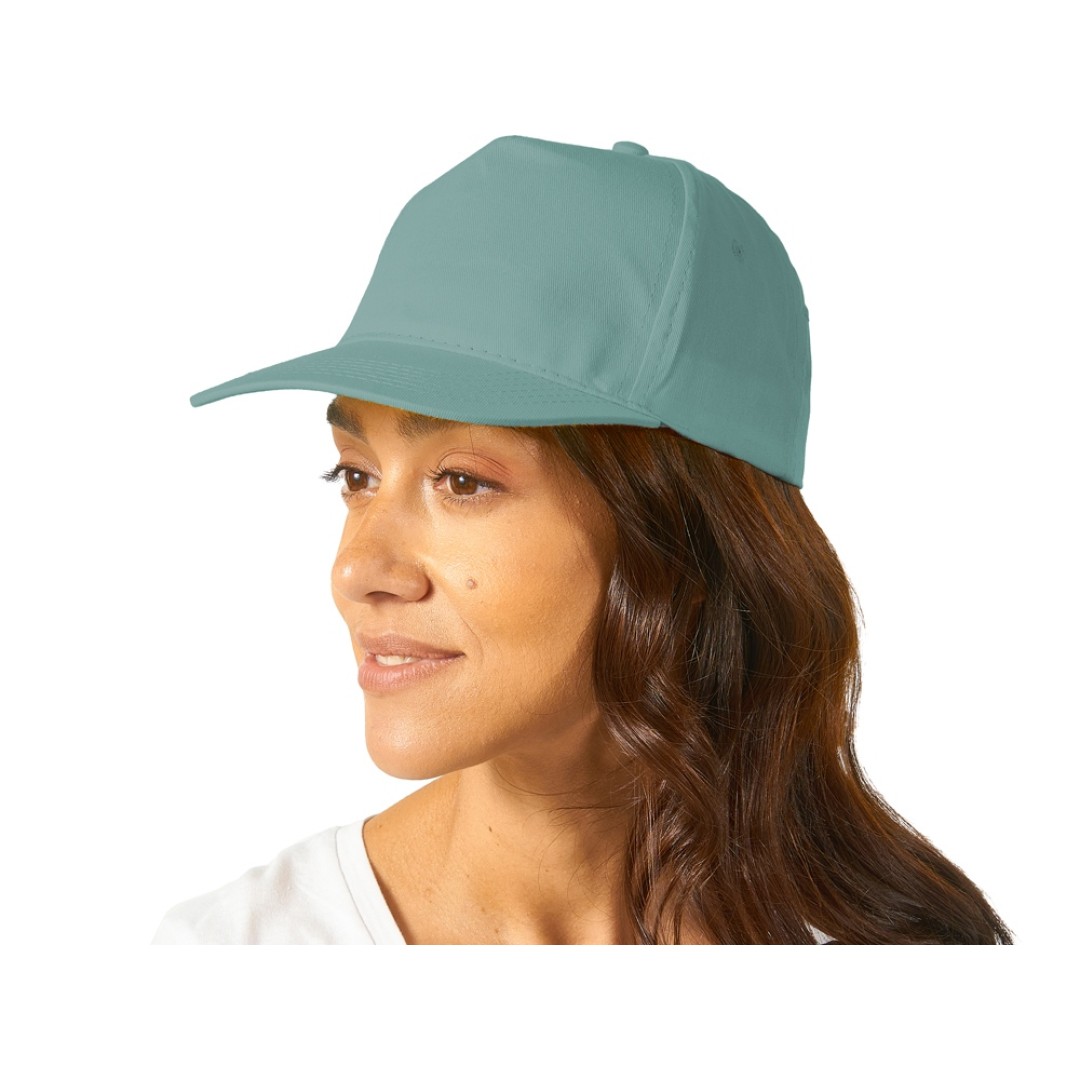 Бейсболка "Memphis" 5-ти панельная 165 гр, припылено-бирюзовый