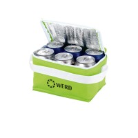 Сумка-холодильник "Spectrum", зеленое яблоко/белый