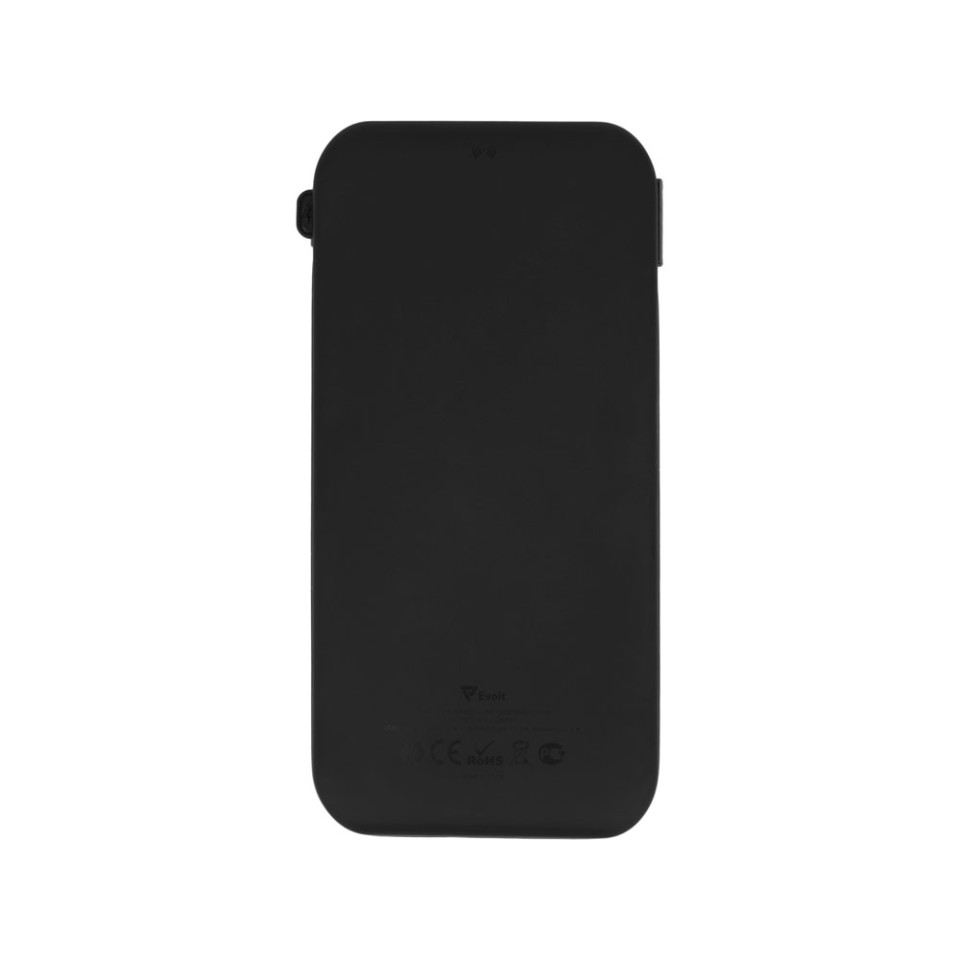Внешний беспроводной аккумулятор с подсветкой лого «Astro», 10000 mAh, черный