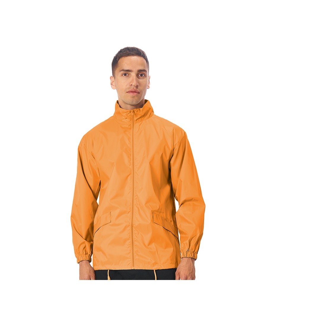 Ветровка "Miami" мужская с чехлом, оранжевый
