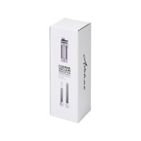 Спортивная бутылка Gessi объемом 590 мл с медной вакуумной изоляцией, черный