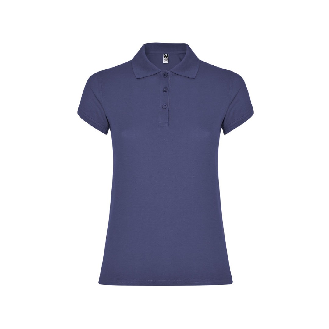Рубашка поло "Star" женская, индиго