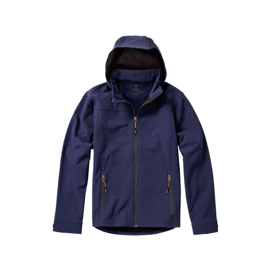 Куртка софтшел "Langley" мужская, темно-синий