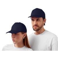 Бейсболка "Мемфис 230" 5-панельная, темно-синяя