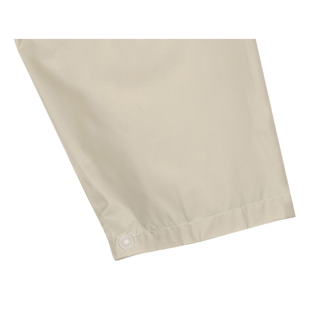 Длинный дождевик Lanai  из полиэстера со светоотражающей тесьмой, молочный