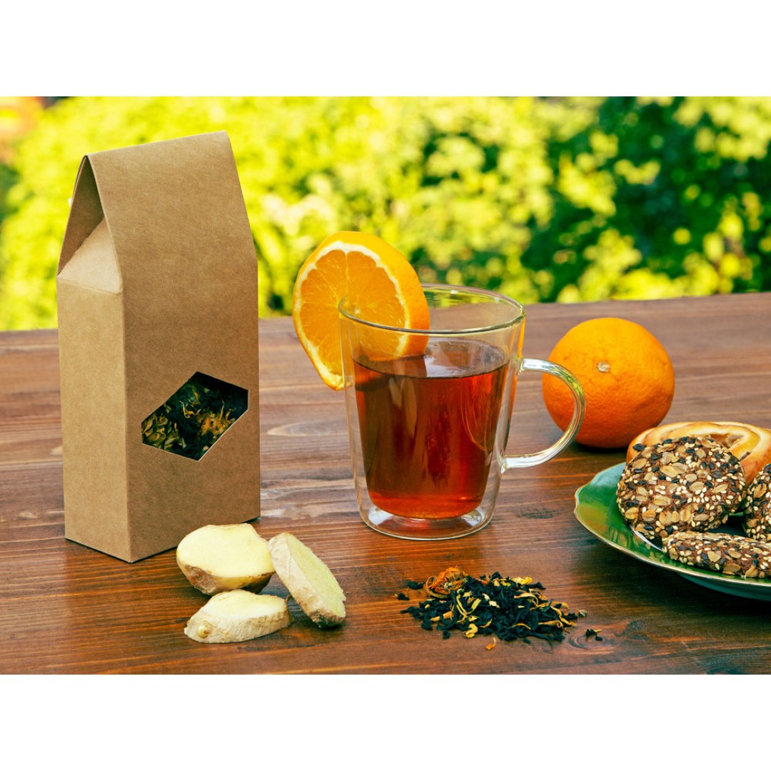 Чай "Апельсин с имбирём" чёрный, 70 г